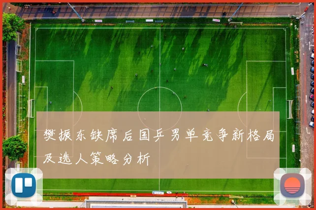 樊振东缺席后国乒男单竞争新格局及选人策略分析